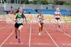 Senior womens100 metres hurdles, Northern Senior and Under-20s Champs., SportsCity, Manchester. Photo: David T. Hewitson/Sports for All Pics